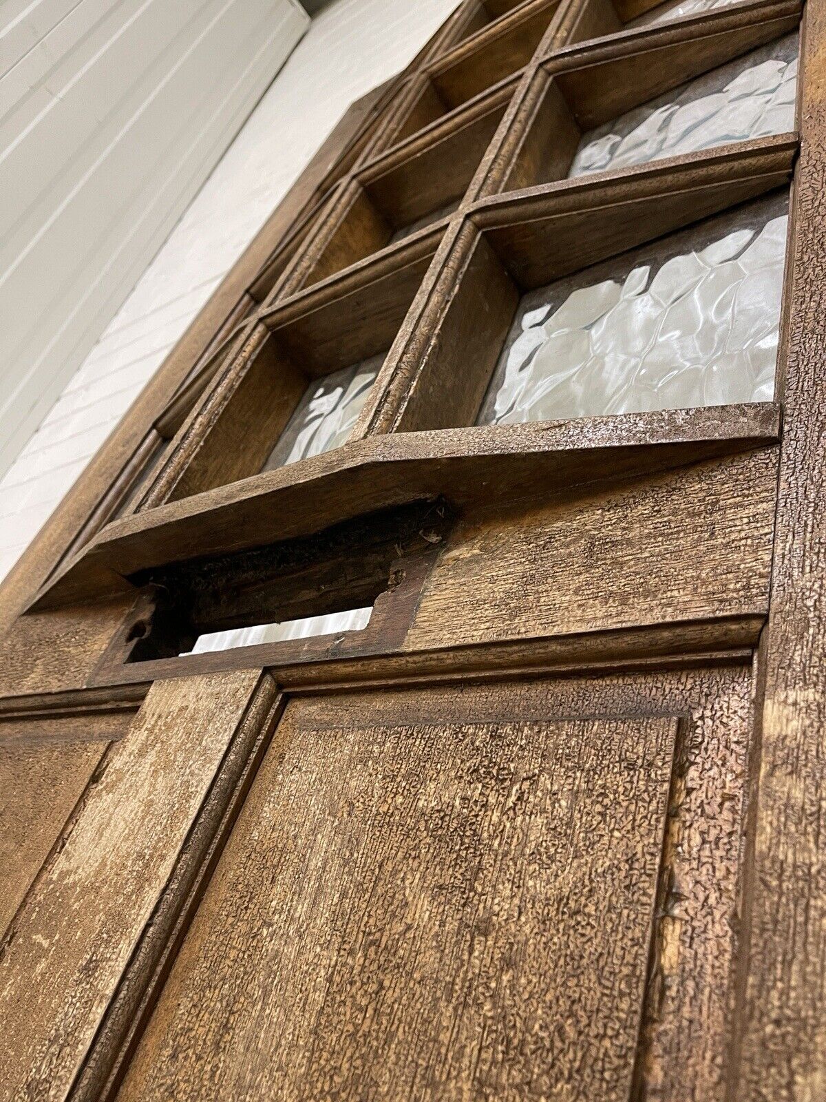 Reclaimed Bow Wooden Panel Front Door 1980 x 833mm