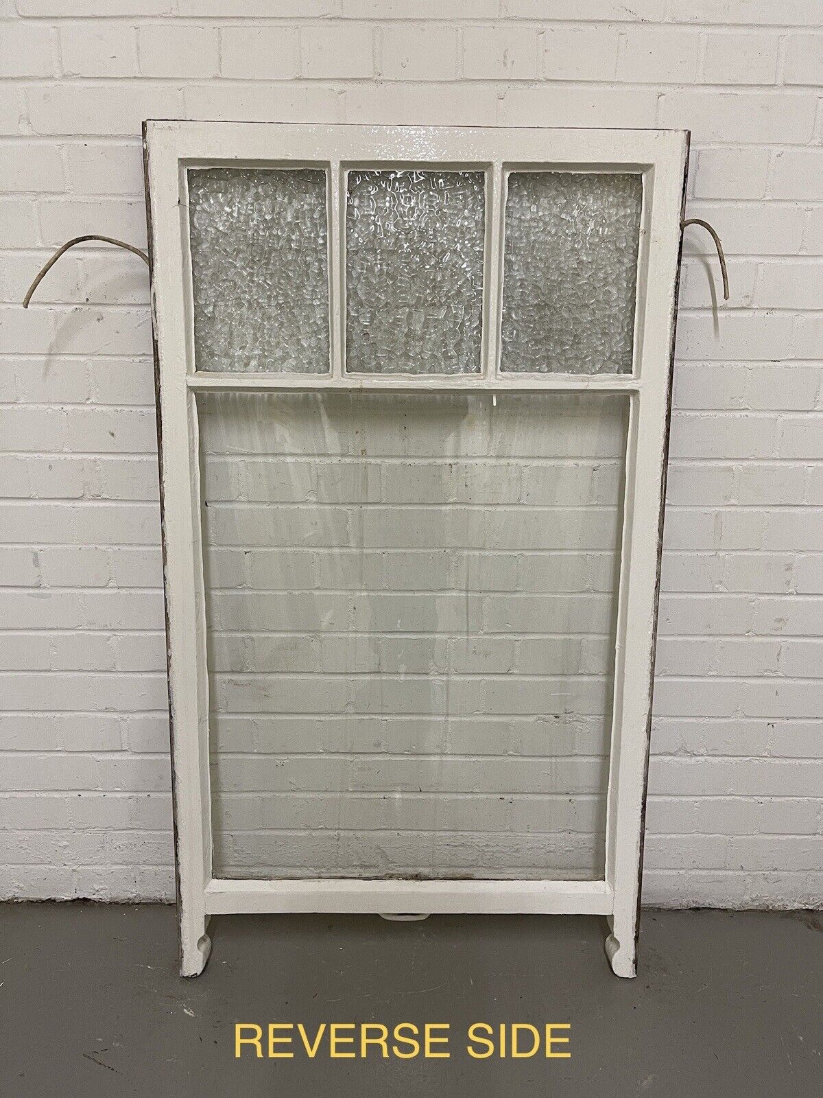 Reclaimed Old Georgian 4 Panel Wooden Window 760mm x 1320mm
