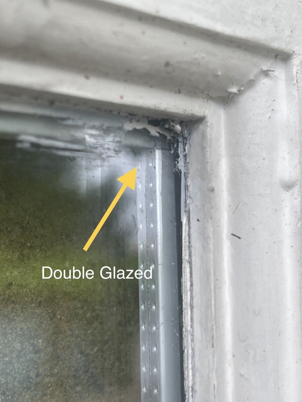 Large Reclaimed Double Glazed Georgian 6 Panel Wooden Window 1210 x 1585 or 1510mm