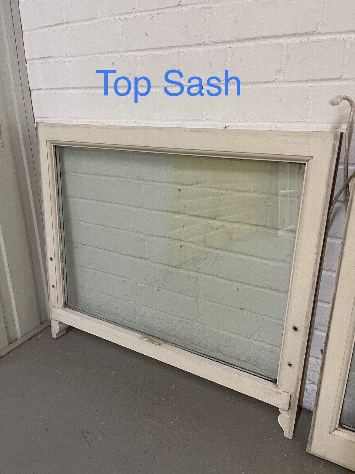 Two Pairs Of Double Glazed Wooden Sash Windows 803x687 798x715 803x688 803x715mm