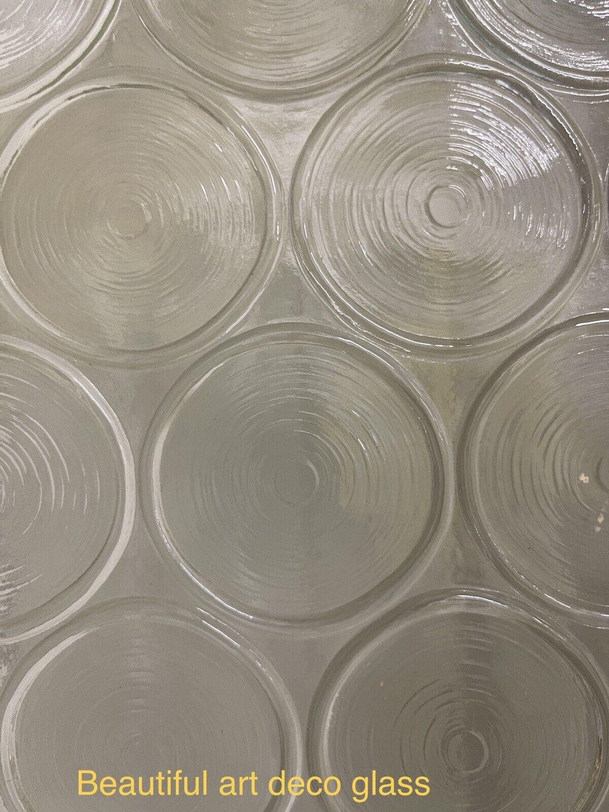 Reclaimed Art Deco Bottle Retro Round Glass Internal Door 1967 x 765mm