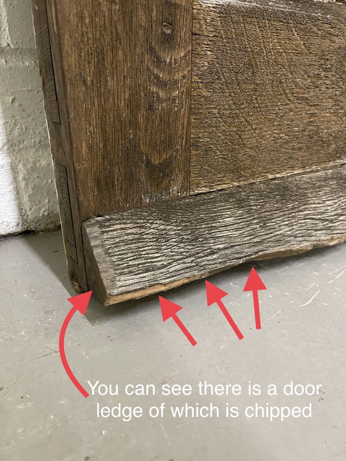 Reclaimed Wooden Front Door 1960 x 830mm