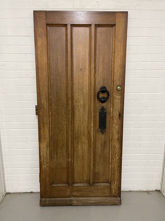 Reclaimed Oak Wooden Front Door 1897 x 860mm