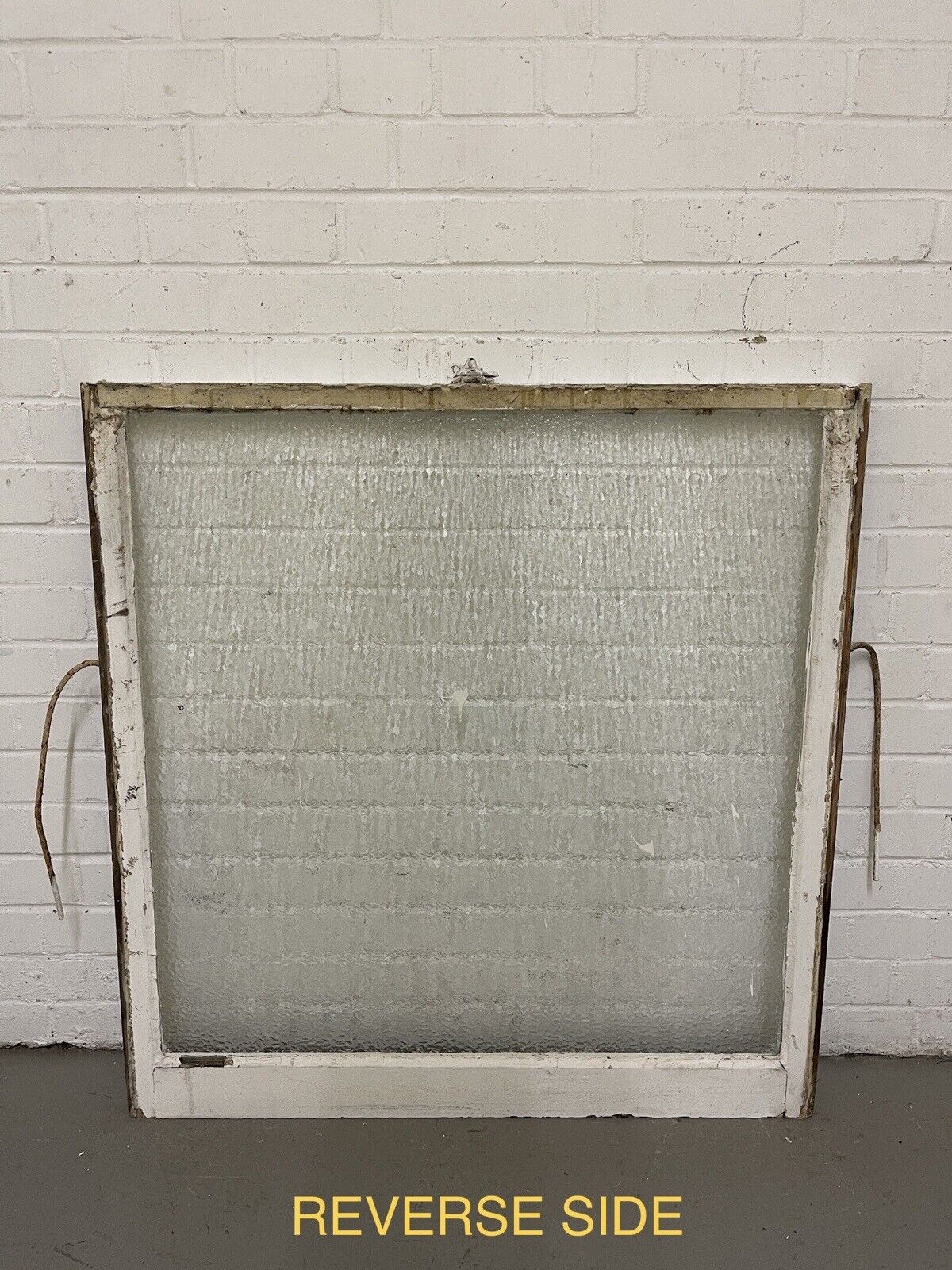 Pair Of Reclaimed Old Victorian Sash Panel Wooden Window 915 x 990mm 915 x 950mm