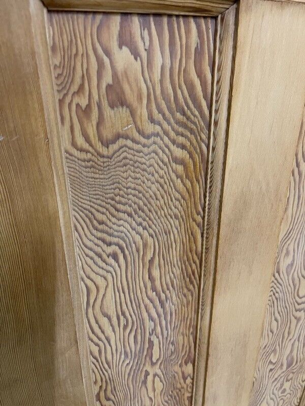 Reclaimed 1930s Edwardian 1 over 3 panel pine Internal door 1965 1960mm x 760mm