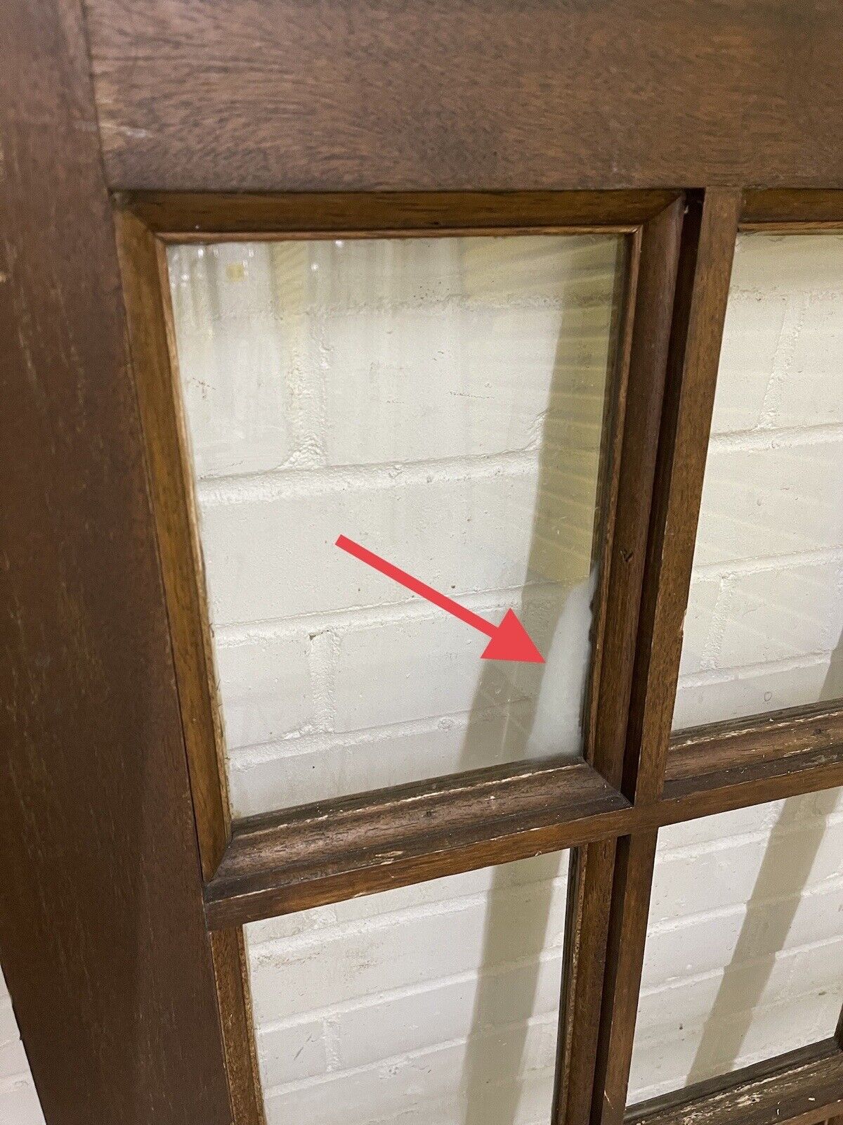 Solid Hardwood External Glass panel Stable Door 1980 X 758mm