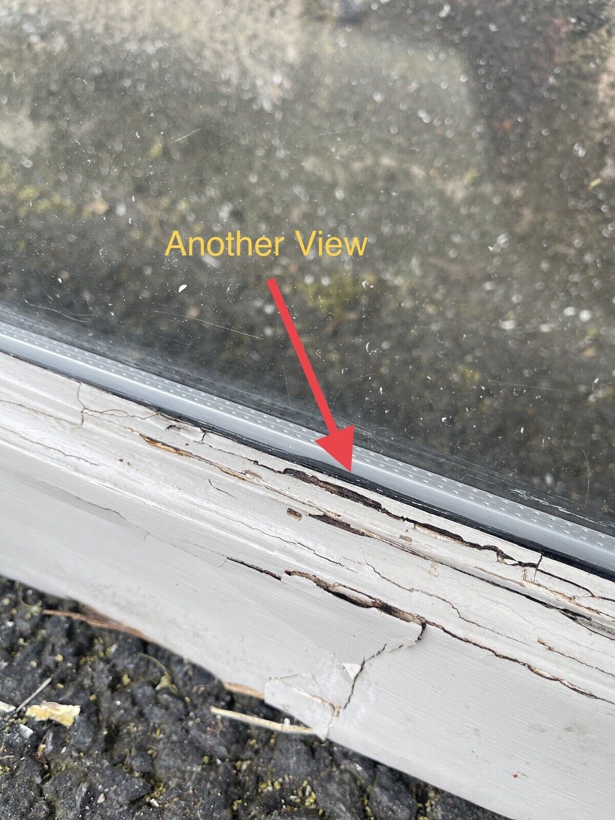 Large Reclaimed Double Glazed Georgian 6 Panel Wooden Window 1210 x 1530mm