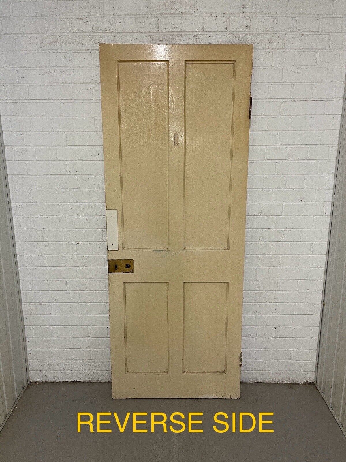 Reclaimed Victorian Pine Internal 4 panel Door 1940 or 1945 x 755 or 760mm