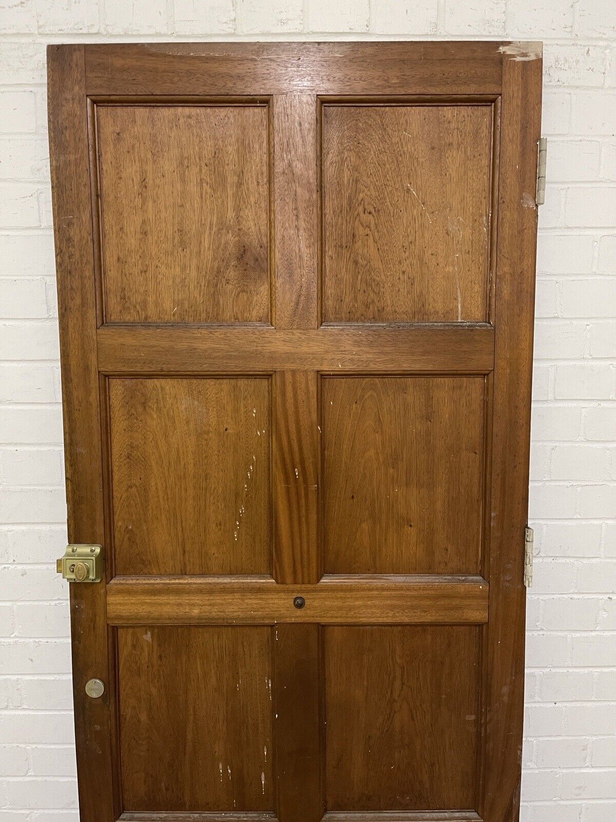 Reclaimed  Style Wooden Panel External Front Door 1982 or 1962 x 805mm