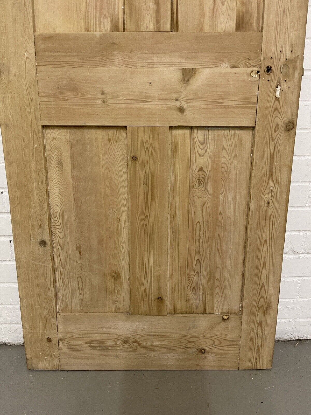 Original Vintage Reclaimed Victorian Pine Internal 4 panel Door 1930 1945 x 760