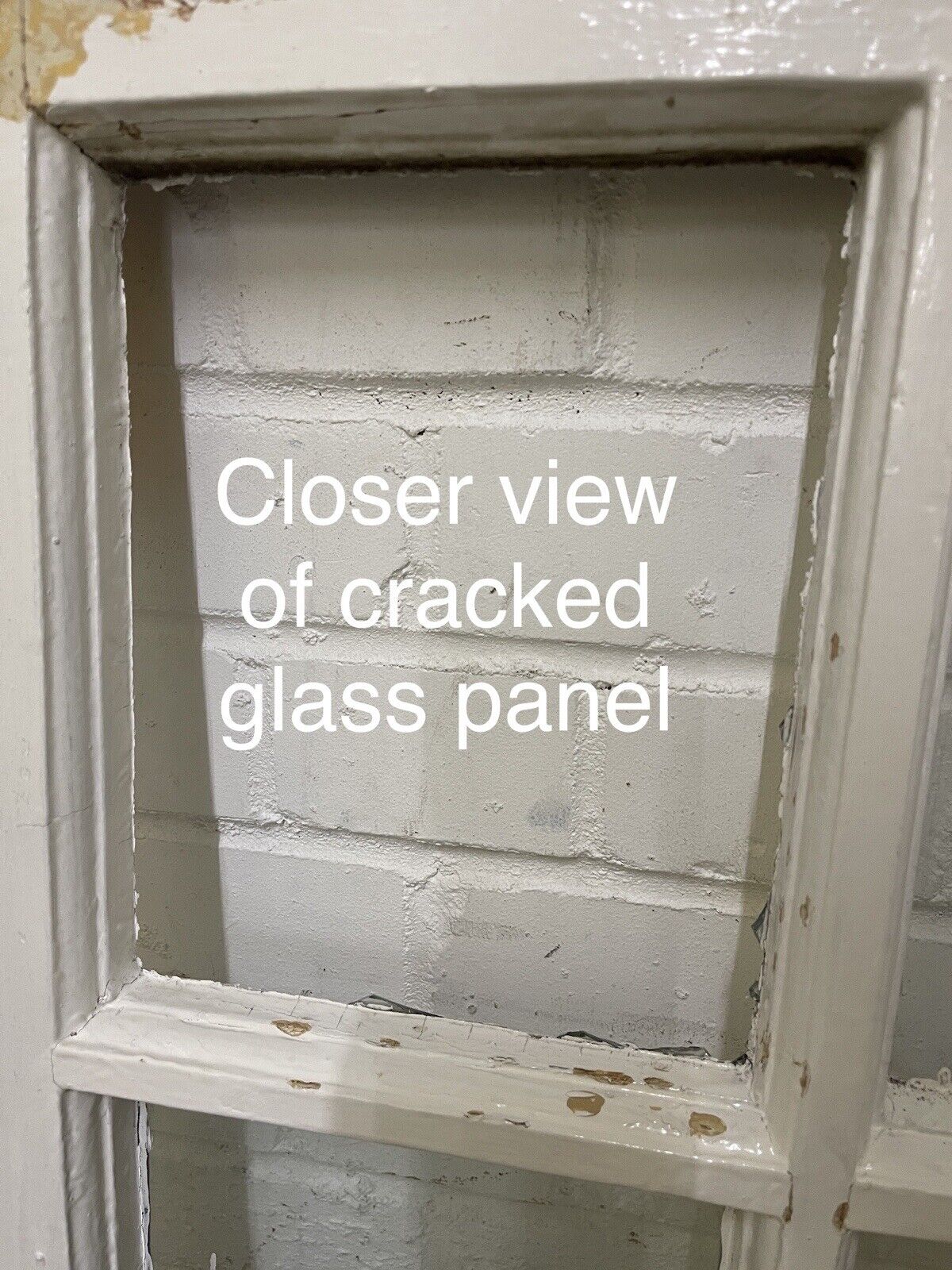 Reclaimed Old Georgian 4 Panel Wooden Window 500 x 585mm