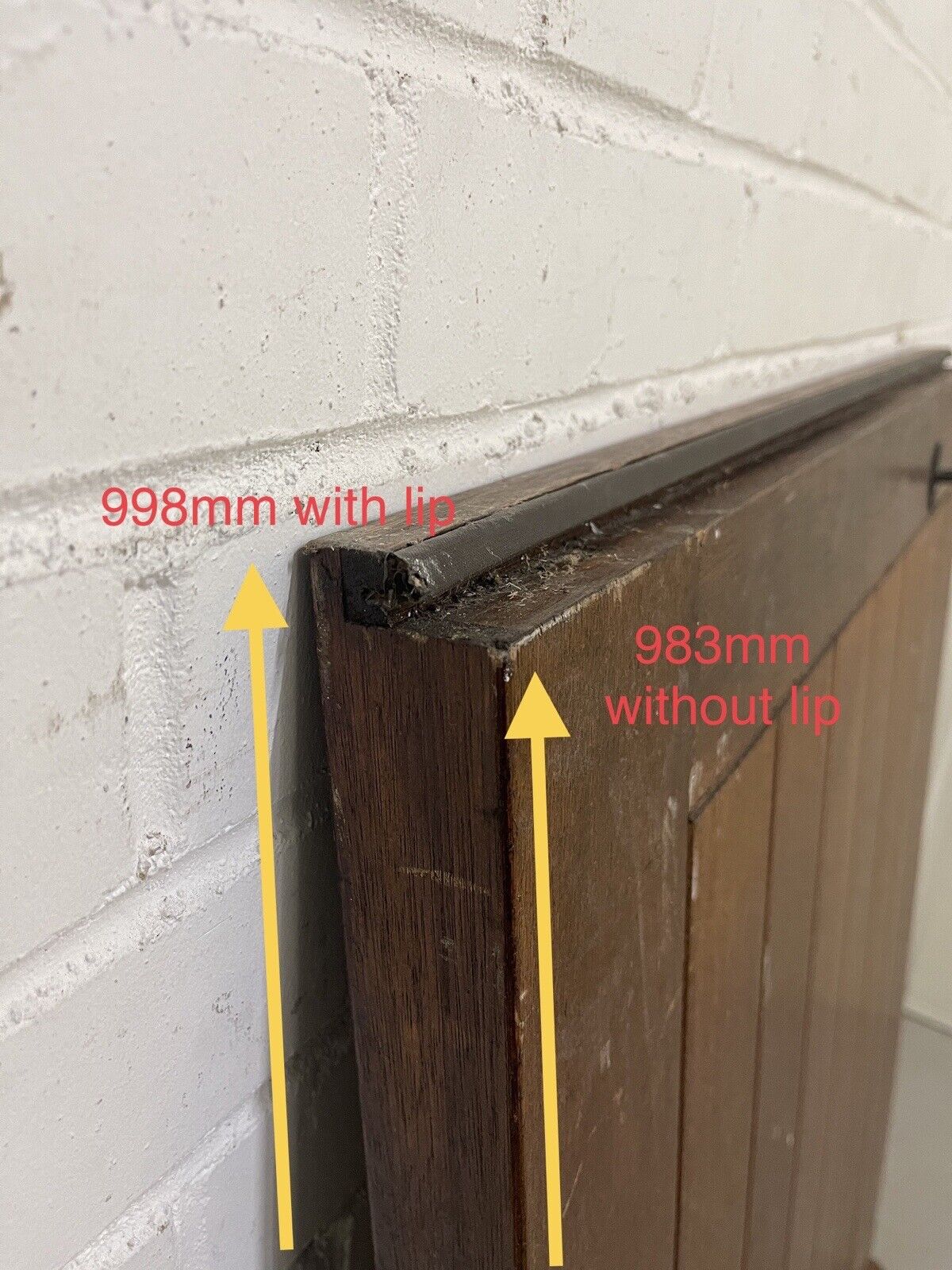Spares Solid Meranti Veneer Hardwood External Panel Stable Door SPARES