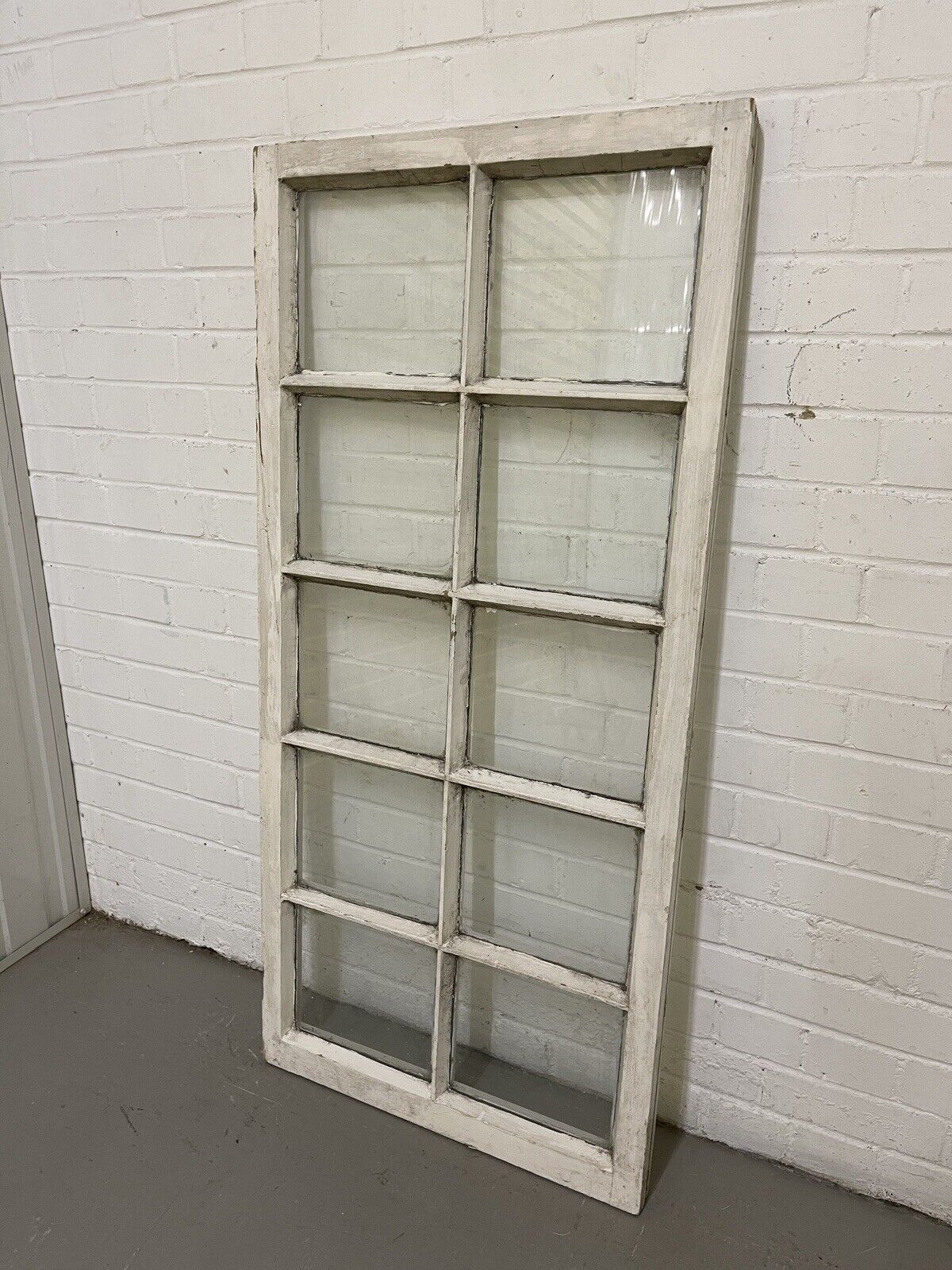 Modern Georgian 10 Panel Wooden Window 605 x 1295mm
