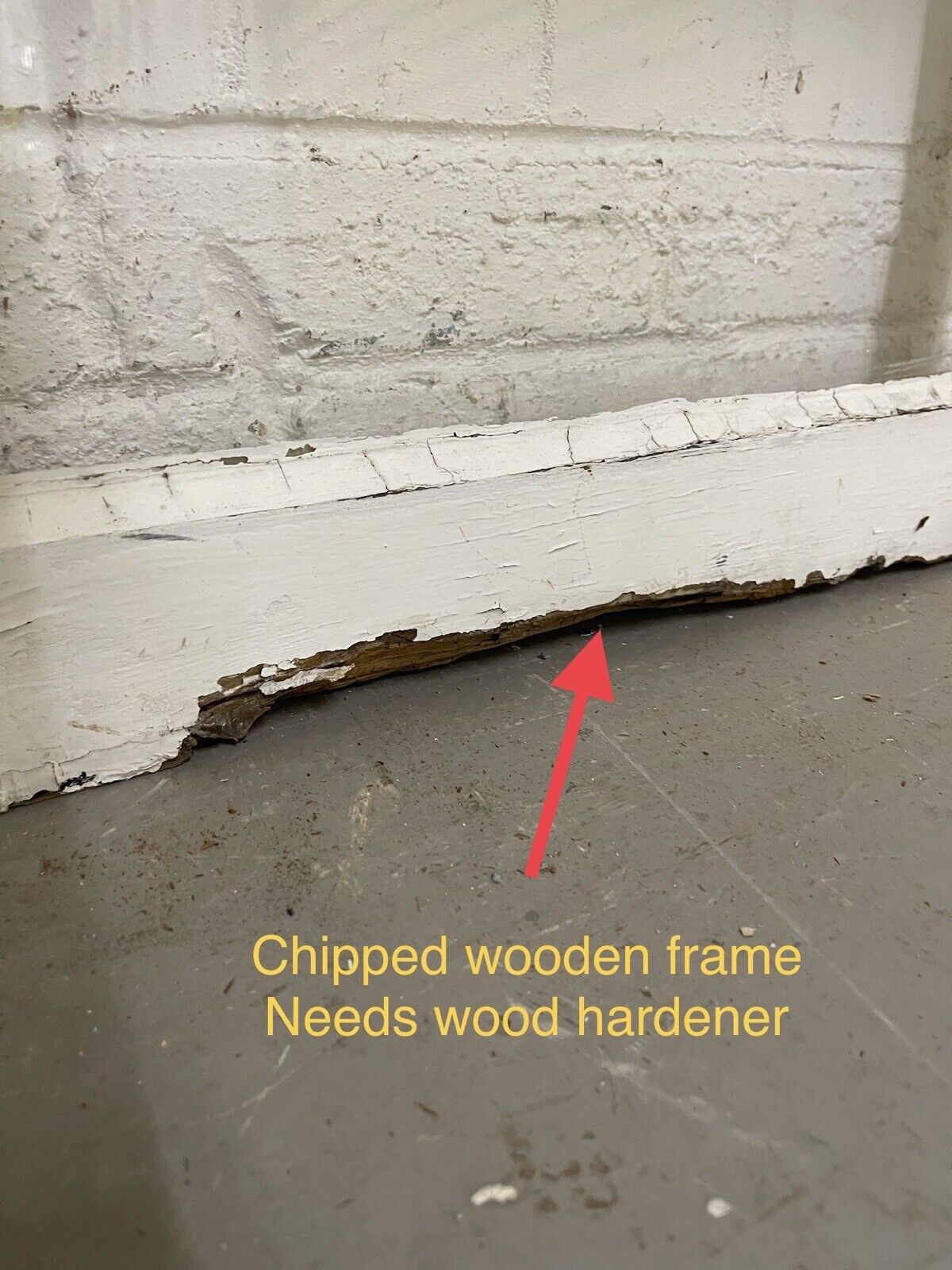 Reclaimed Old Georgian 4 panel Wooden Window 1045 or 1035 x 520mm