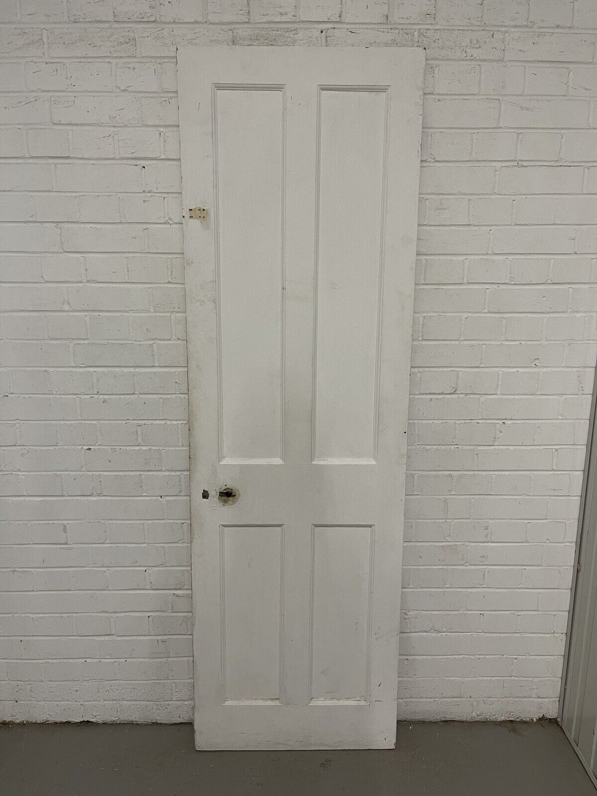 Reclaimed Victorian Pine Internal 4 panel Door 1945 x 605mm