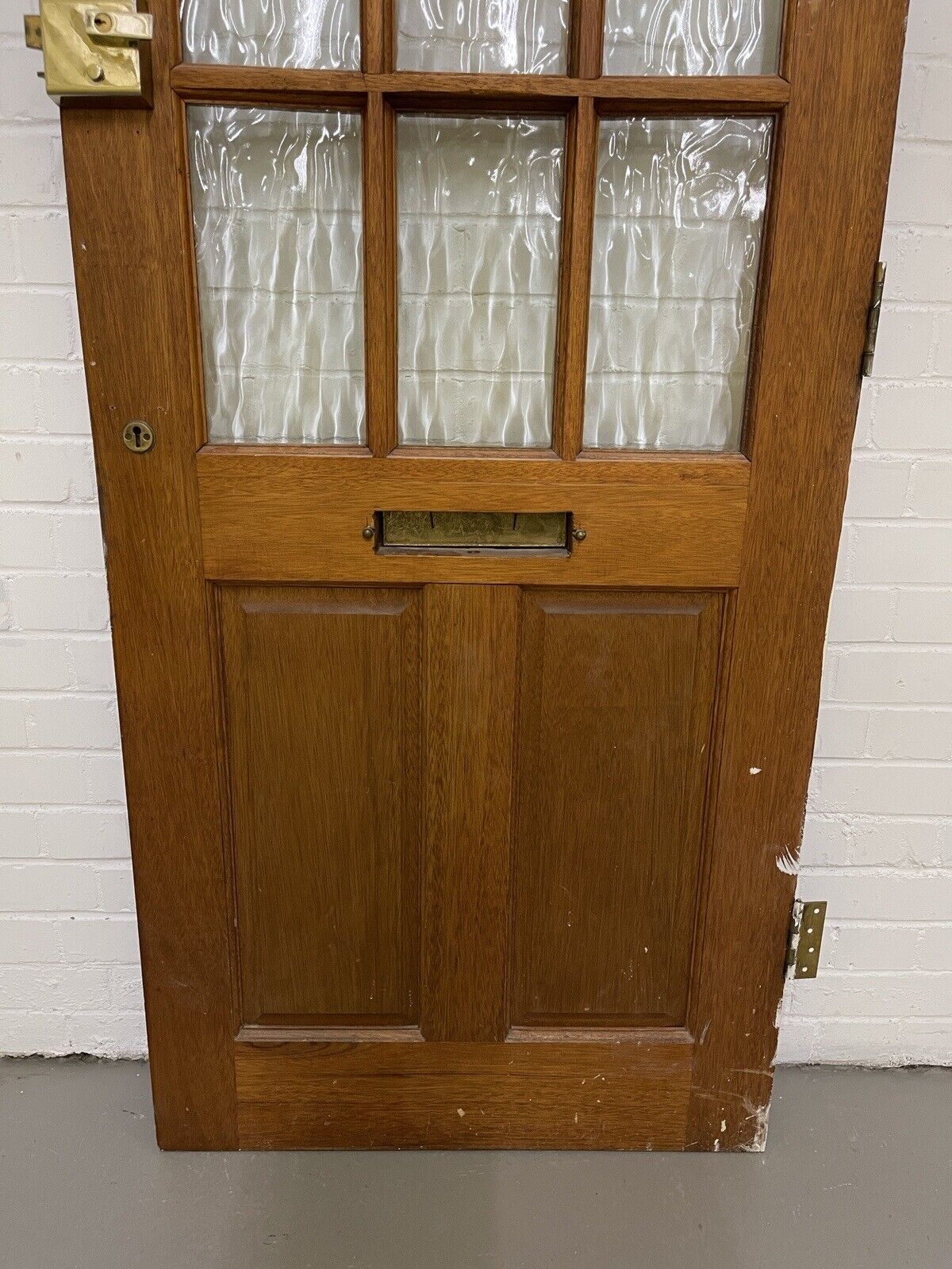Reclaimed Bow Wooden Panel External Front Door 1975 x 755mm
