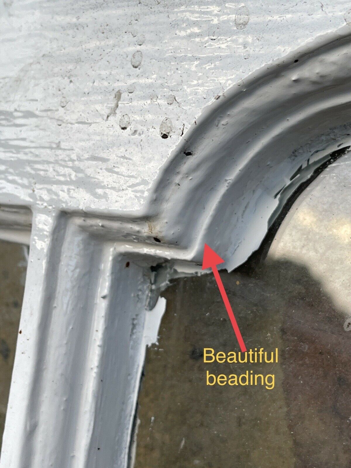 Reclaimed Old Edwardian Arch Sash Wooden Window 705 x 560mm