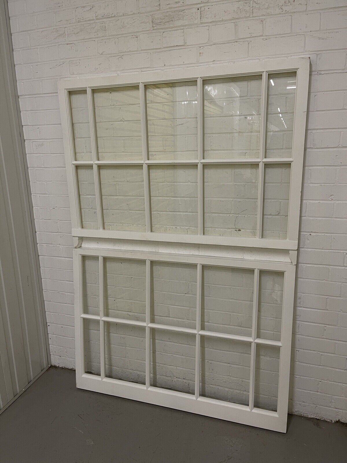 Pair Of Modern Georgian Bespoke Wooden 10 Panel Window 890 x 1205 850 x 1205mm