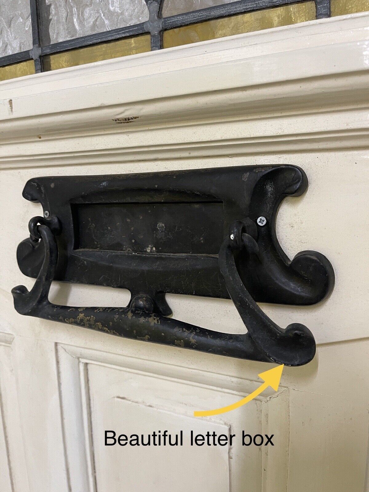 Reclaimed Victorian Edwardian Wooden External Front Door Side Panel 2075 x 860mm