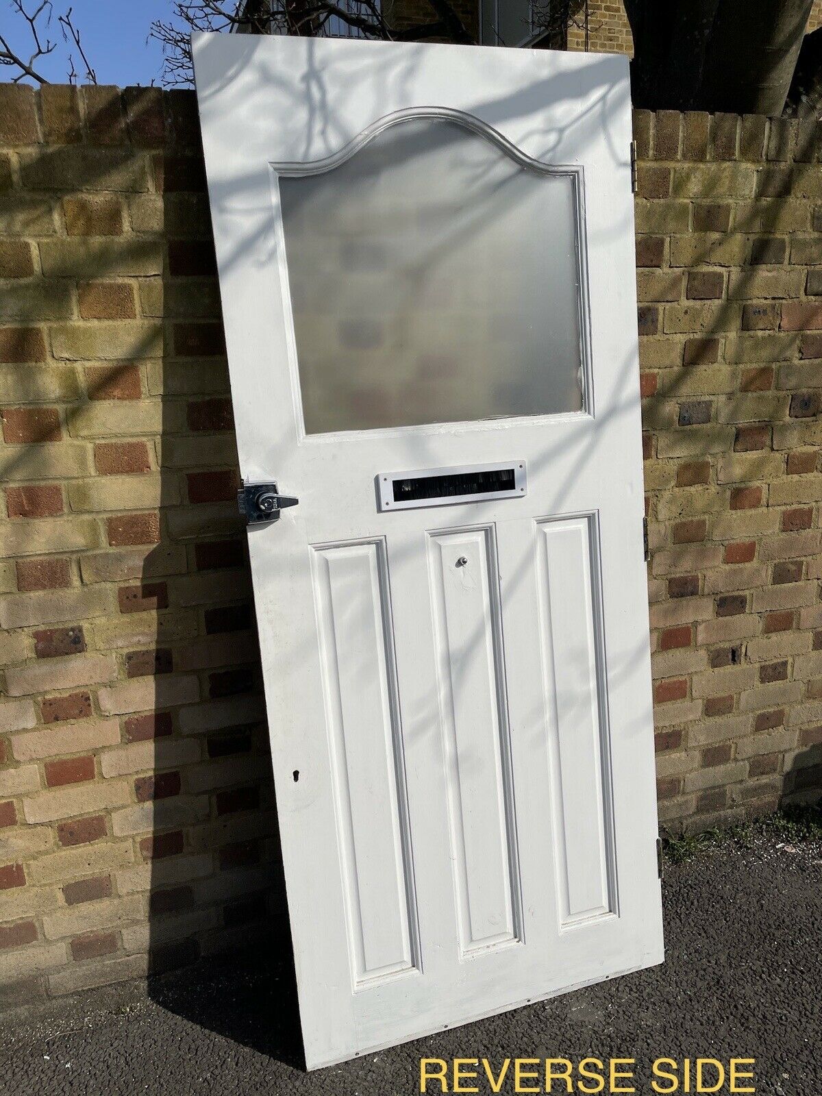Reclaimed Victorian Edwardian Wooden External Front Door 2103 Or 2107 x 805mm