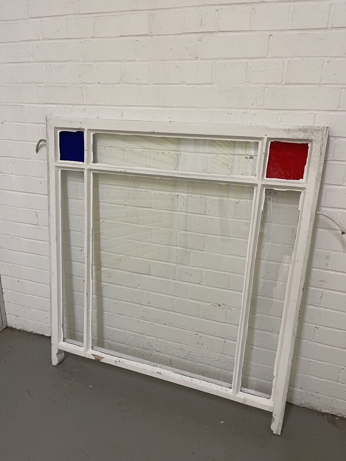 Reclaimed Old Edwardian 6 Panel Wooden Panel Sash Window 1115 x 1040mm