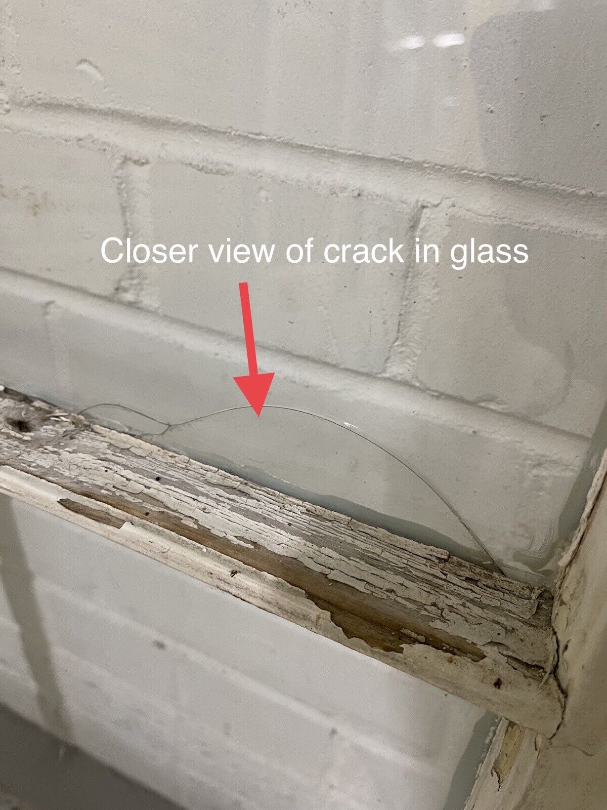 Reclaimed Old Georgian 4 Panel Wooden Window 865 x 725mm
