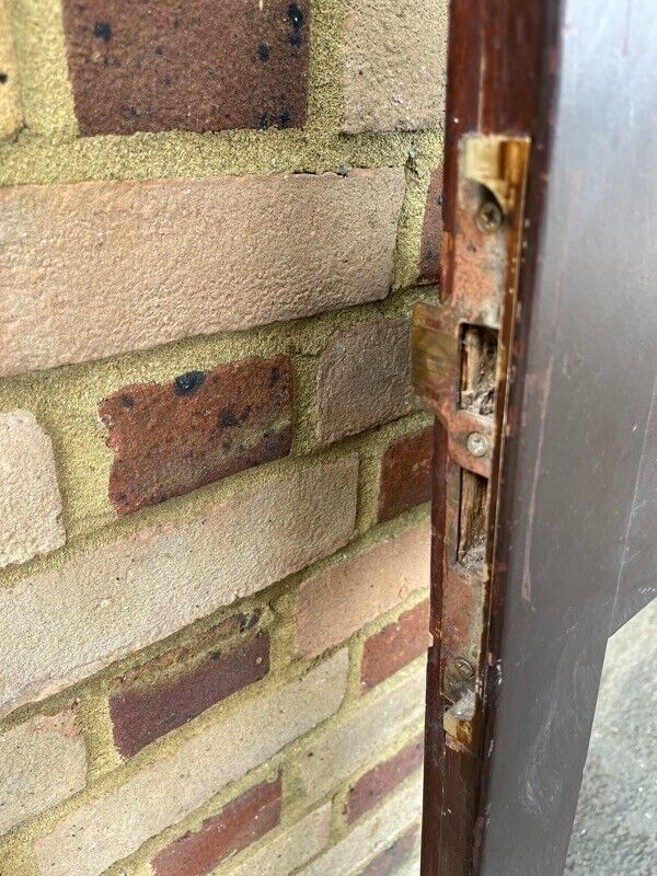 Reclaimed Old French Double Glazed Glass Wooden Double Doors 1160 x 2000mm