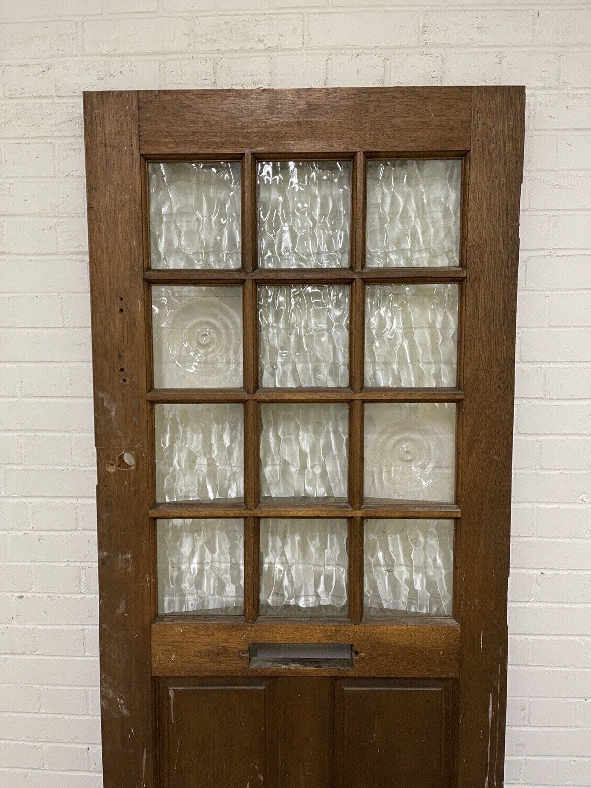 Reclaimed Bow Wooden Panel Front Door 1980 x 833mm