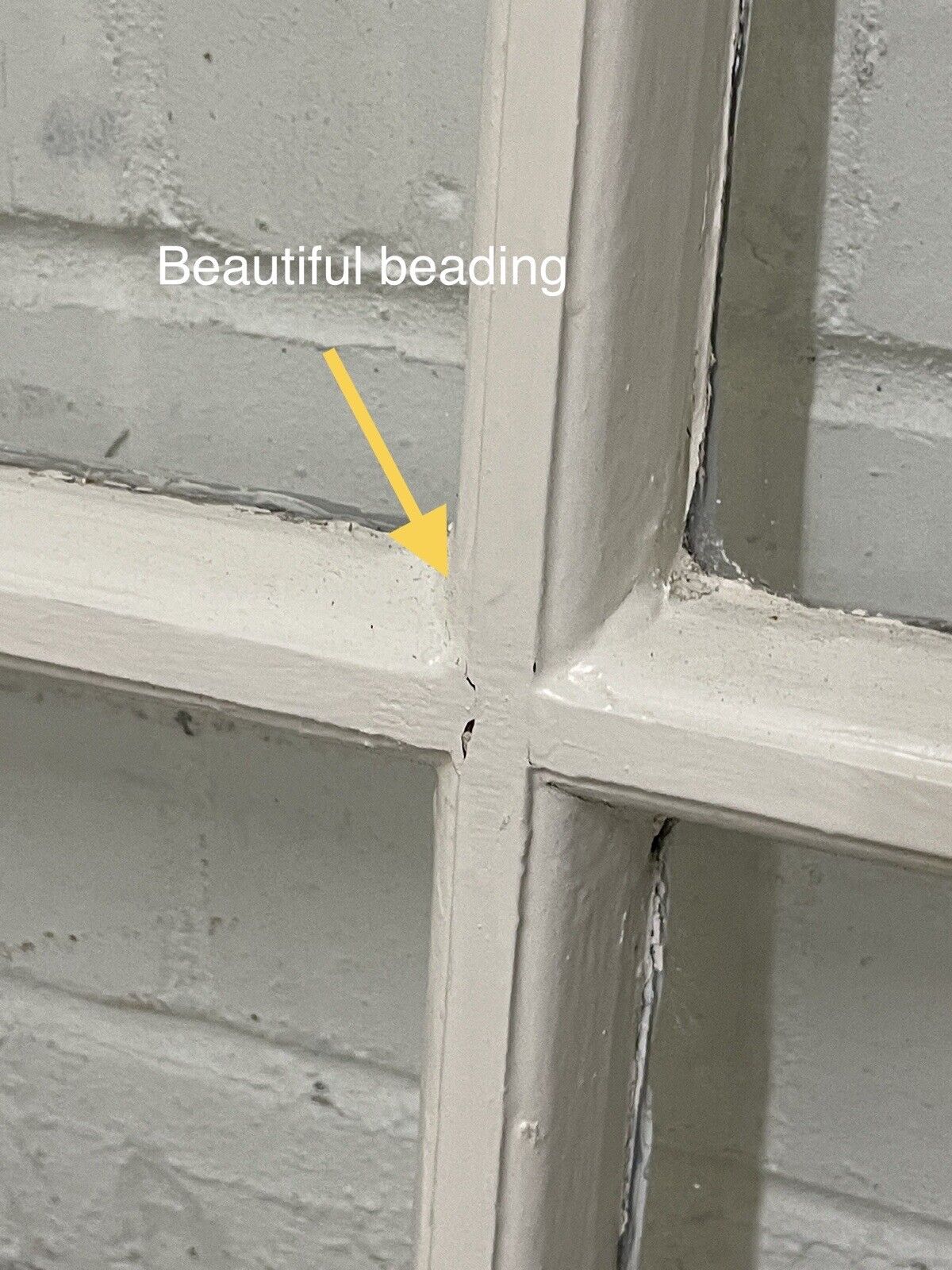 Pair Of Reclaimed Georgian 4 Panel Wooden Panel Sash Window 547 x 463mm