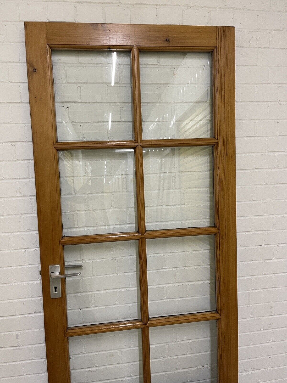 Reclaimed Georgian Wooden Panel External Side Back Door 1990 x 855mm