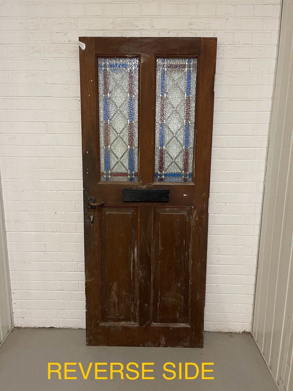 Reclaimed Old Bespoke Wooden Panel Front Door 2030 Or 2020 x 815 or 825mm