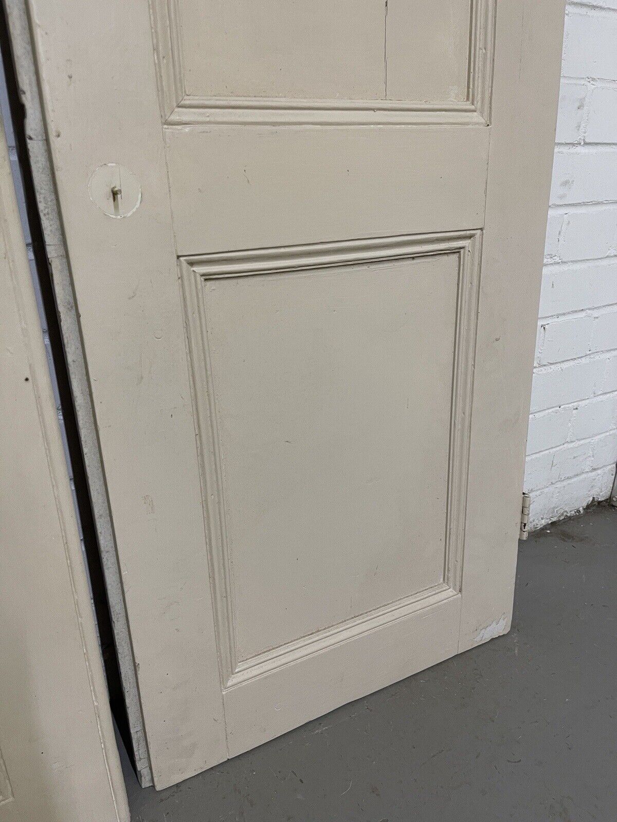 Reclaimed Pine Victorian Alcove Cupboard Doors Inter-locking 1020 x 1195mm