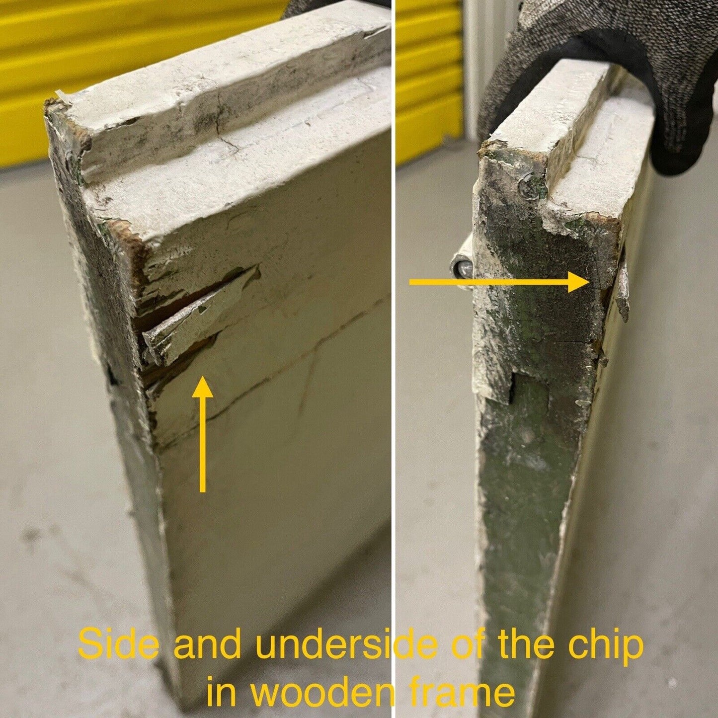 Reclaimed Old French Single Panel Glass Wooden Double Doors 1990 x 1367mm