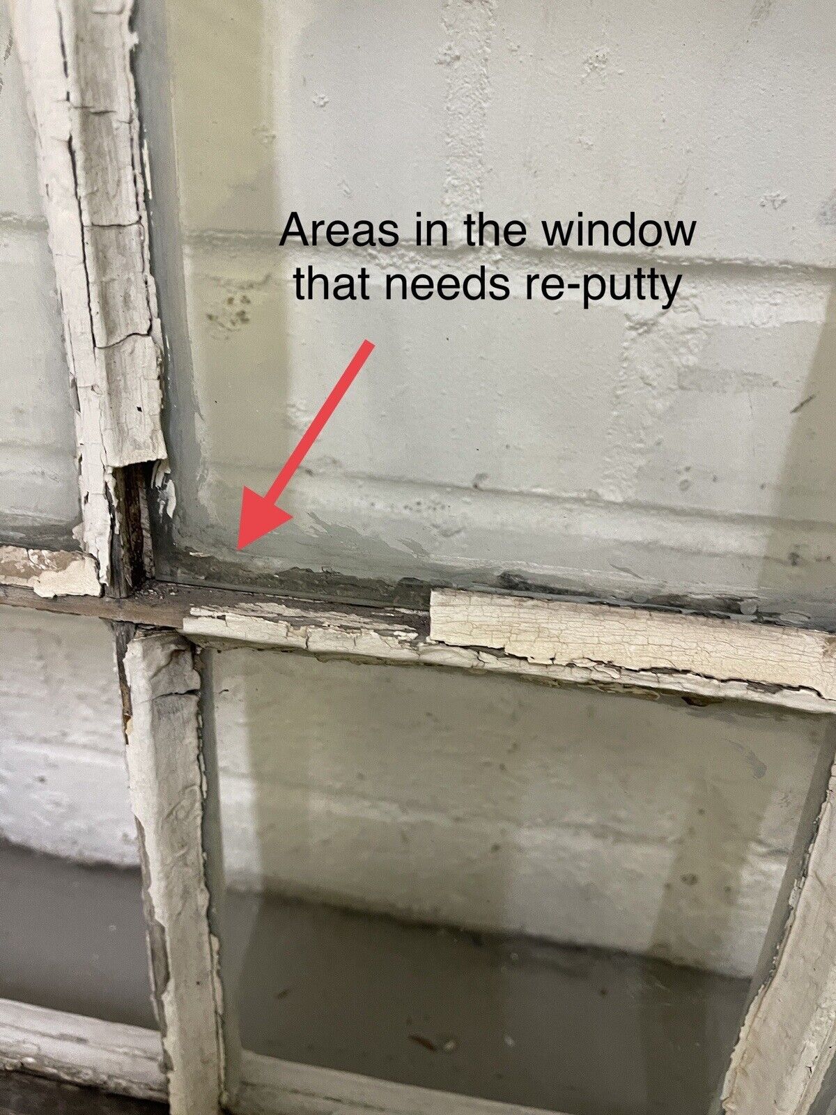 Reclaimed Old Georgian Arch Panel Wooden Sash Window 970 x 716mm