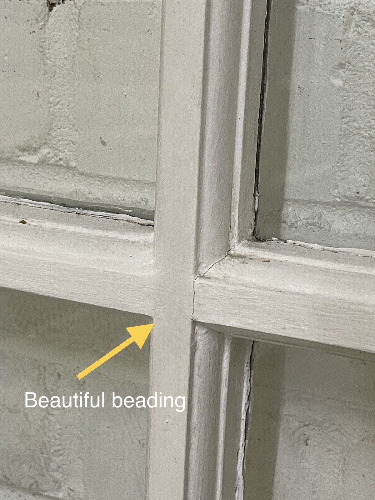 Reclaimed Old Georgian 12 Panel Wooden Window 750 x 905mm