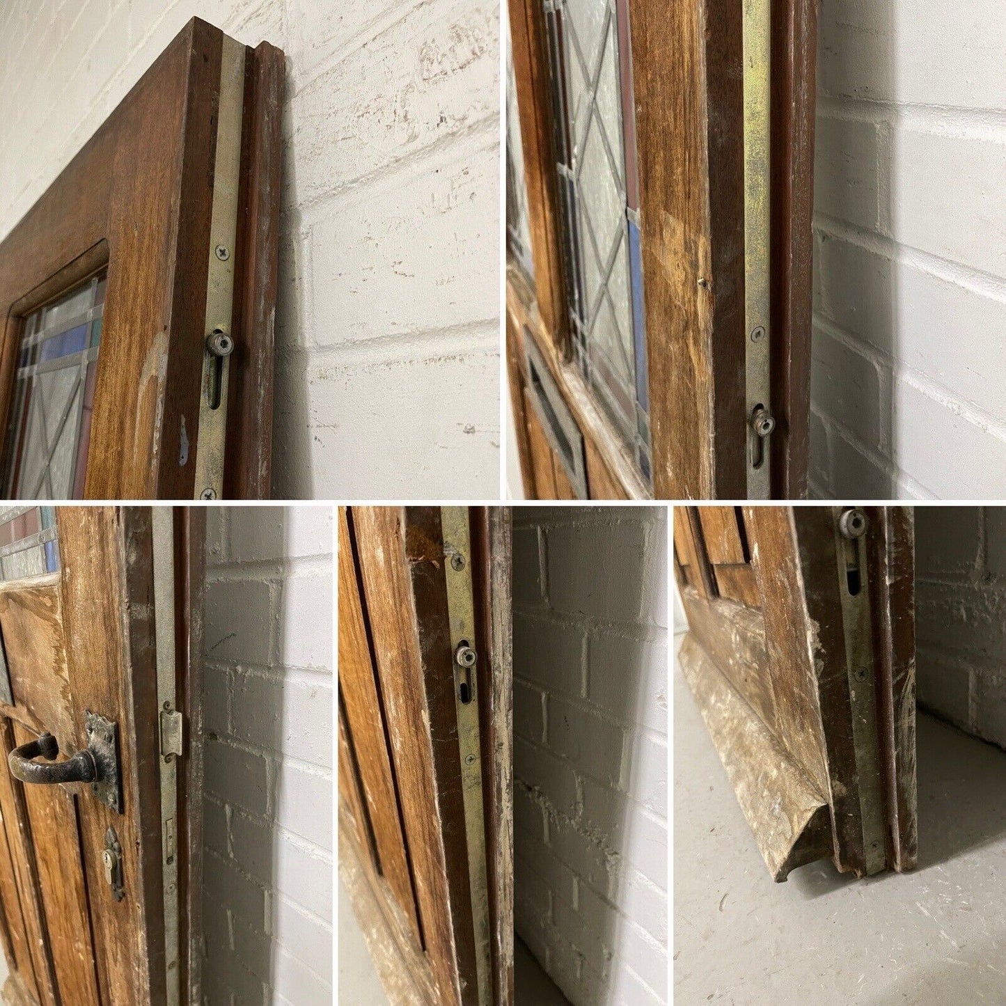 Reclaimed Old Bespoke Wooden Panel Front Door 2030 Or 2020 x 815 or 825mm