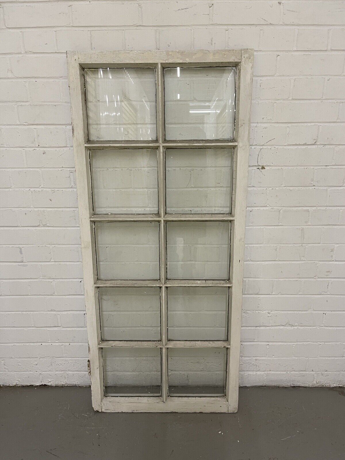 Modern Georgian 10 Panel Wooden Window 603 x 1380mm