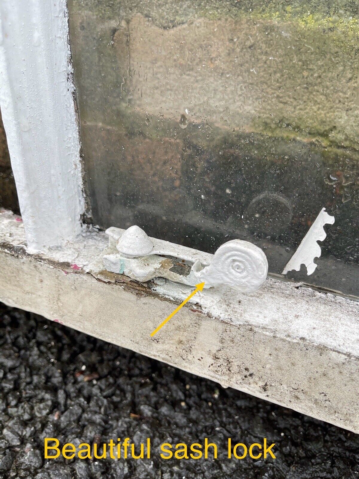 Reclaimed Old Edwardian Arch Sash Wooden Window 985 x 930mm