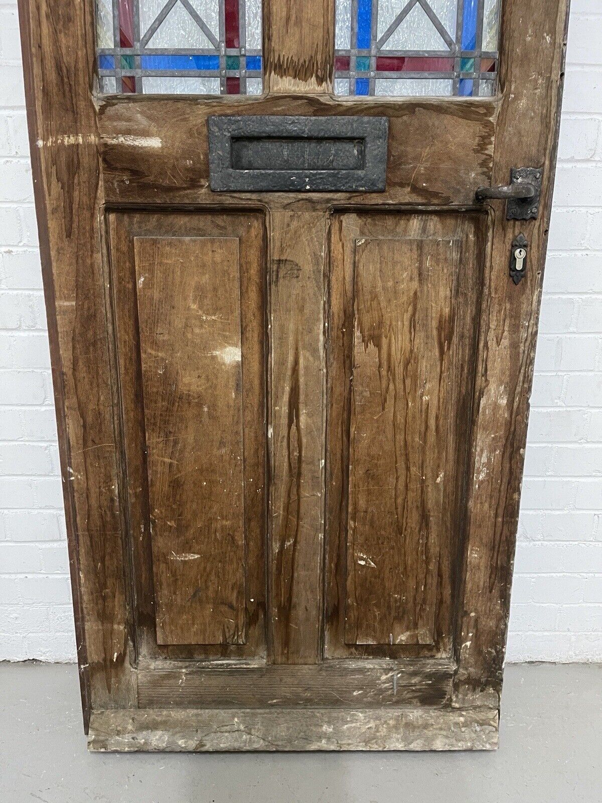 Reclaimed Old Bespoke Wooden Panel Front Door 2030 Or 2020 x 815 or 825mm