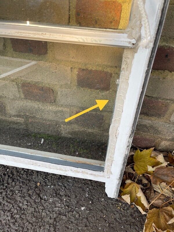 Job Lot Of Four Georgian Bar Double Glazed Matching Wooden Sash Windows