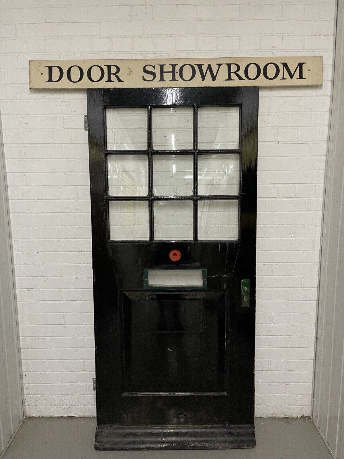 Reclaimed Georgian Victorian Wooden Panel Front Door 1970 Or 1975 x 910mm