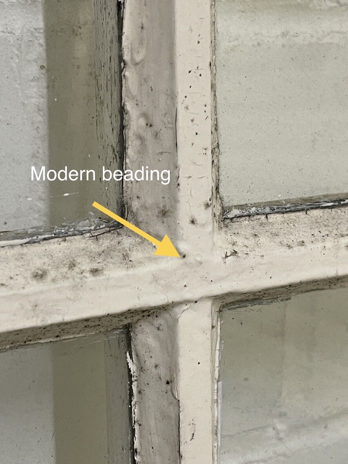 Modern Georgian 6 Panel Wooden Window 565 x 985mm