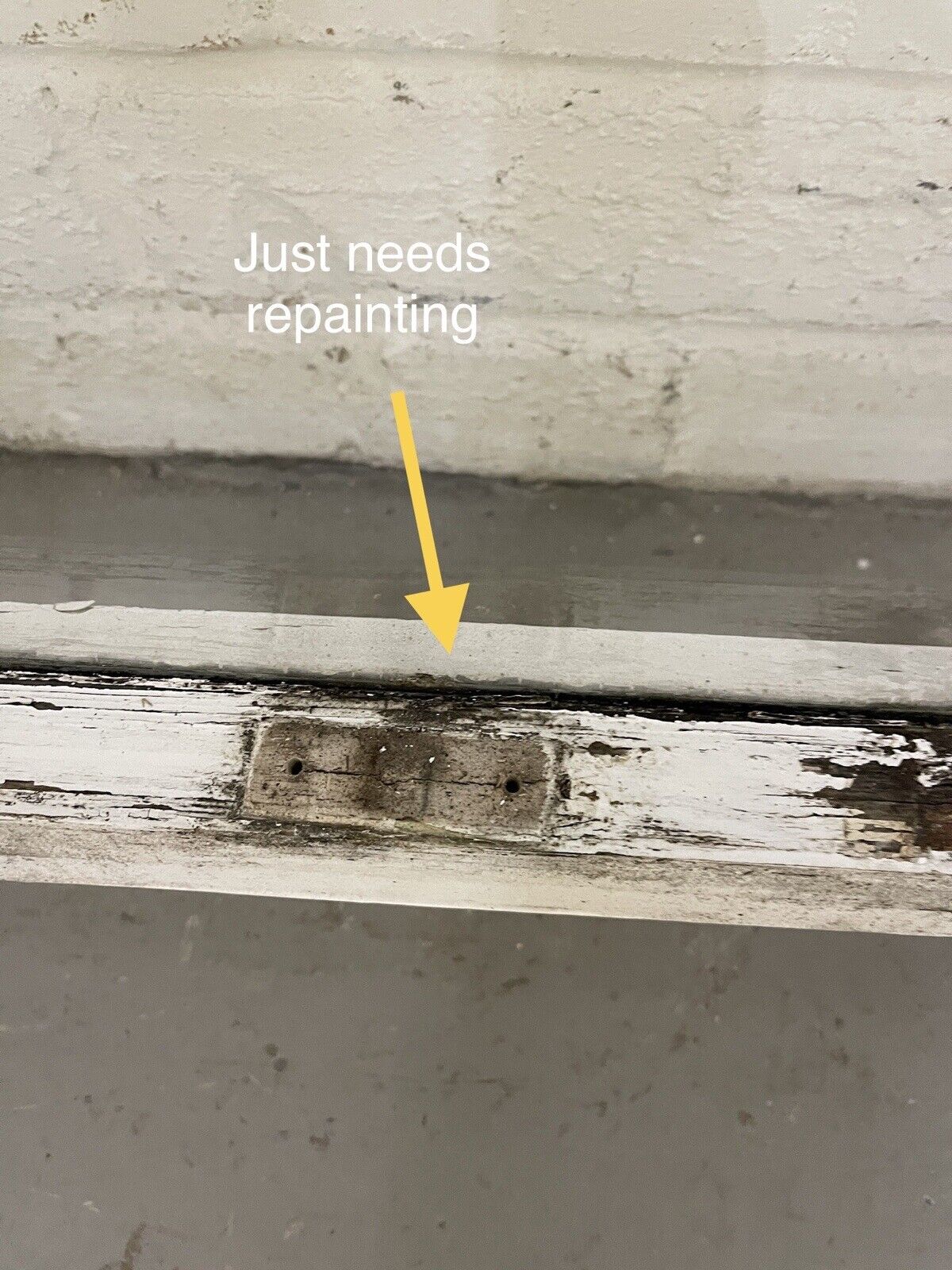 Reclaimed Old Edwardian 6 Panel Wooden Panel Sash Window 1040 x 1040mm