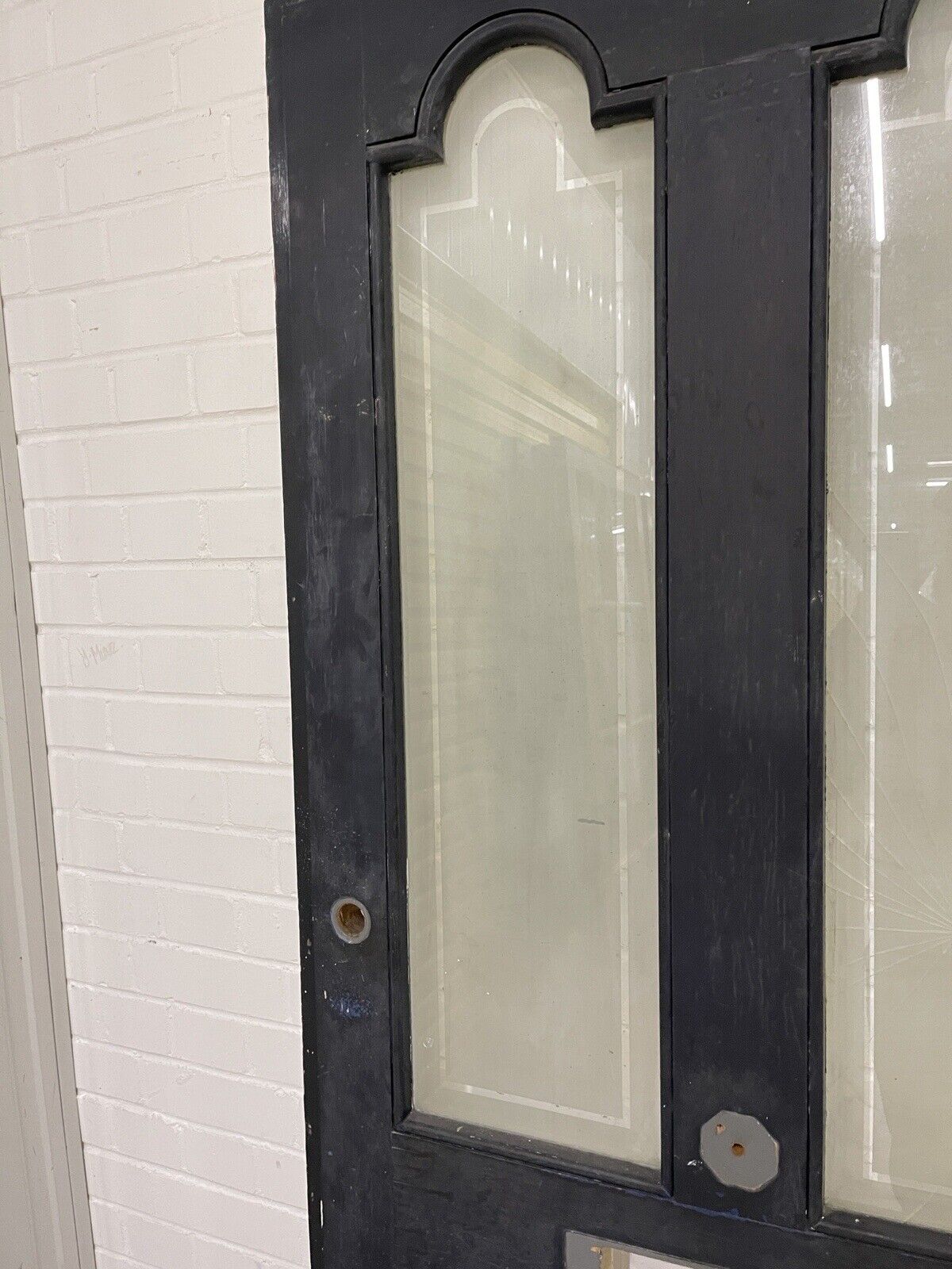 Reclaimed Victorian Wooden Panel External Front Door 2060 x 860mm