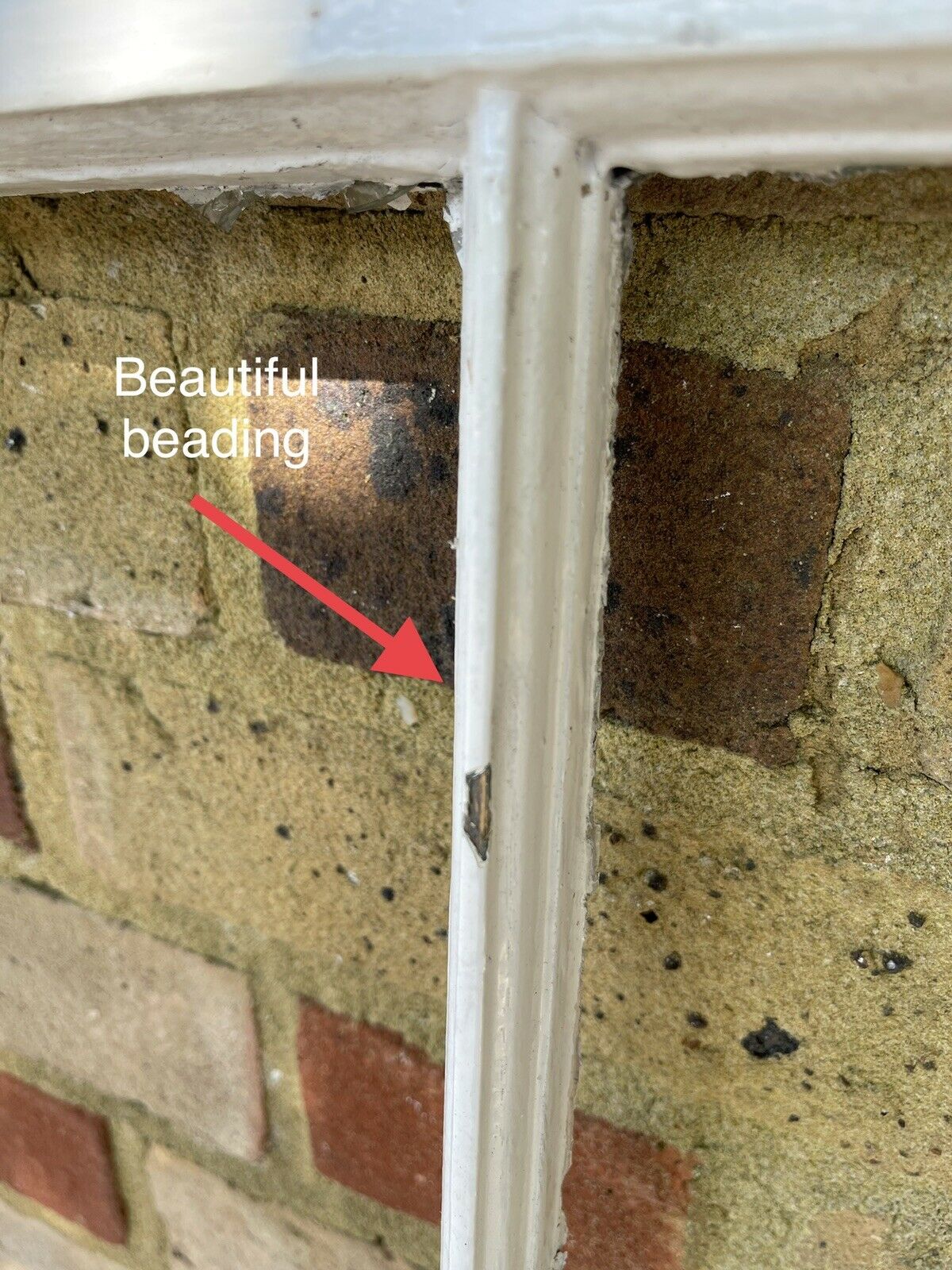 Large Reclaimed Old Georgian 6 Panel Wooden Sash Window 1285 x 913mm
