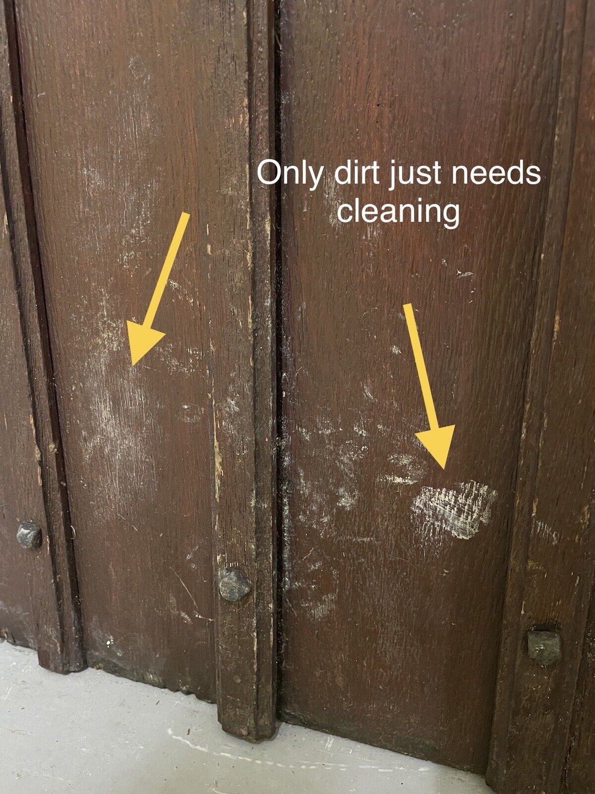 Reclaimed Old Oak Wooden Front Door 2023 x 805mm