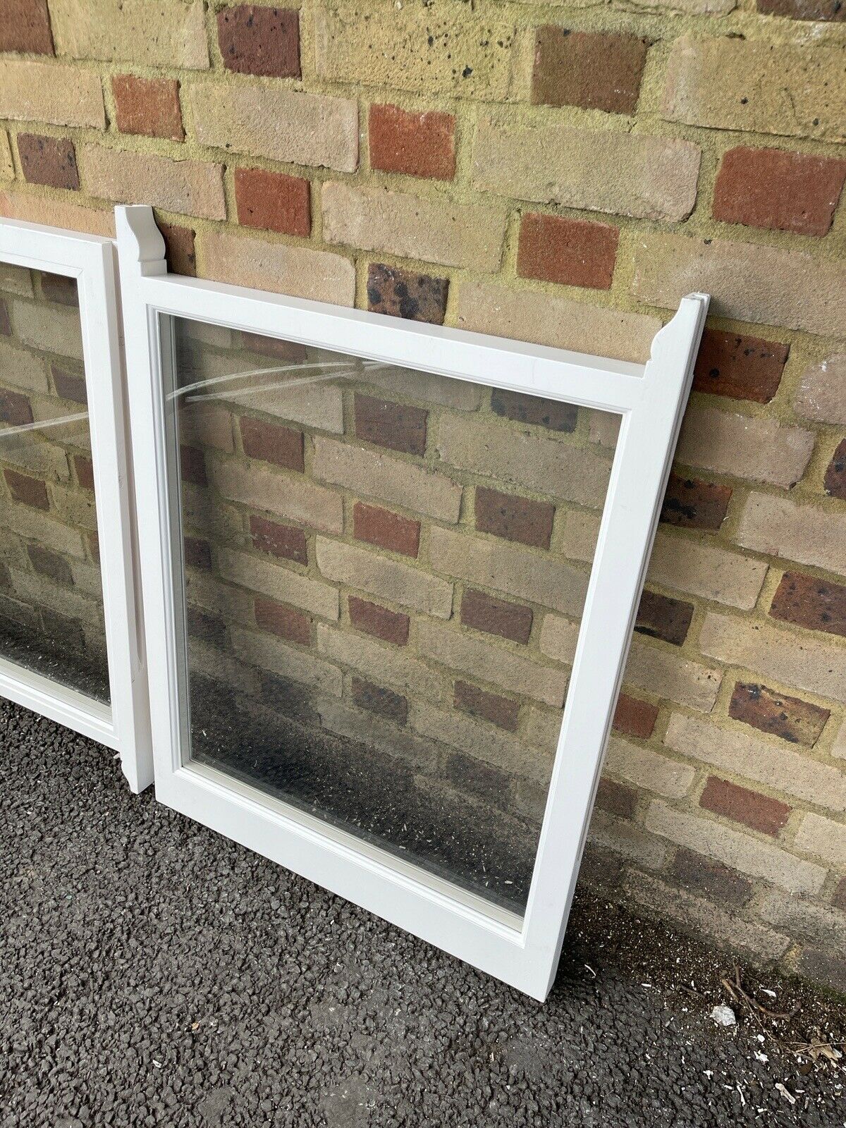 Modern Double Glazed Matching Wooden Sash Windows Top and Bottom