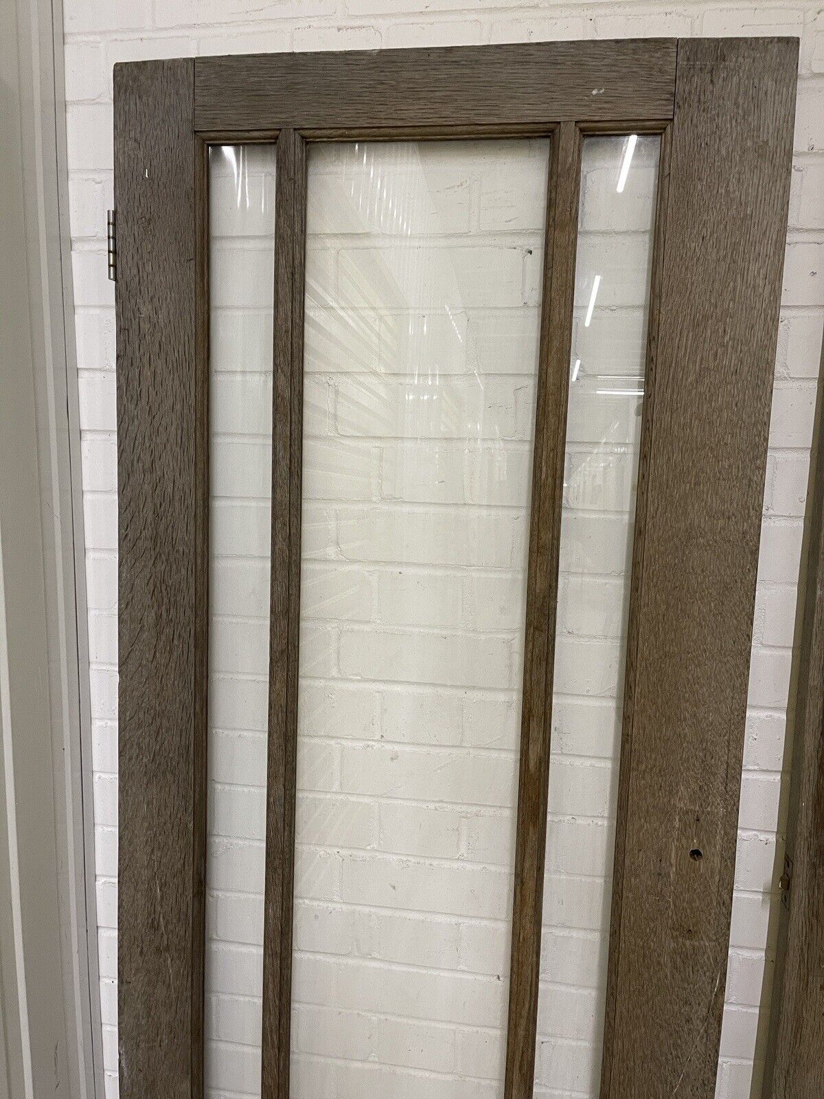 Pair Of Reclaimed Edwardian Wooden Panel External Doors 1870 x 743 1915 x 765mm