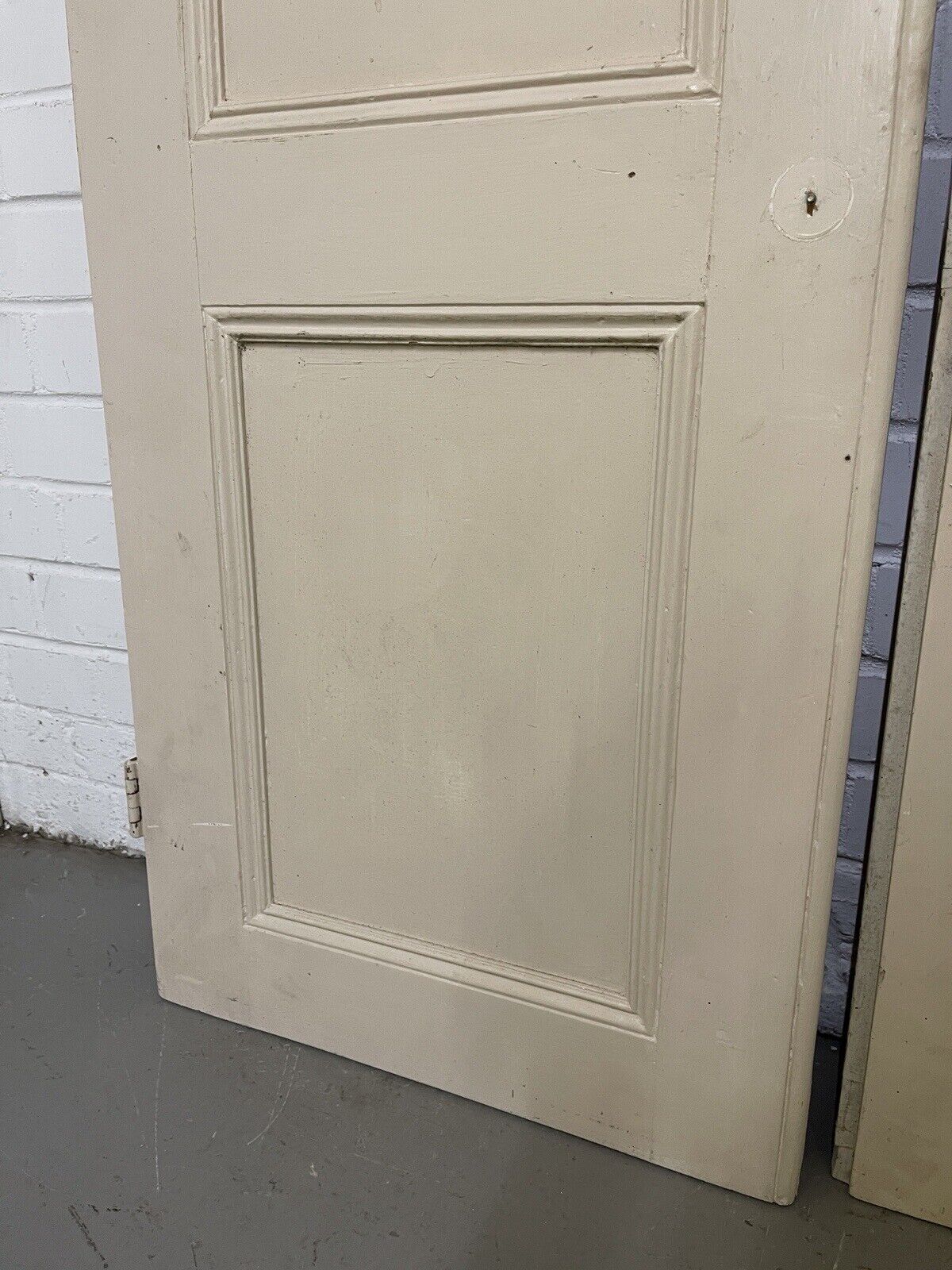 Reclaimed Pine Victorian Alcove Cupboard Doors Inter-locking 1020 x 1195mm