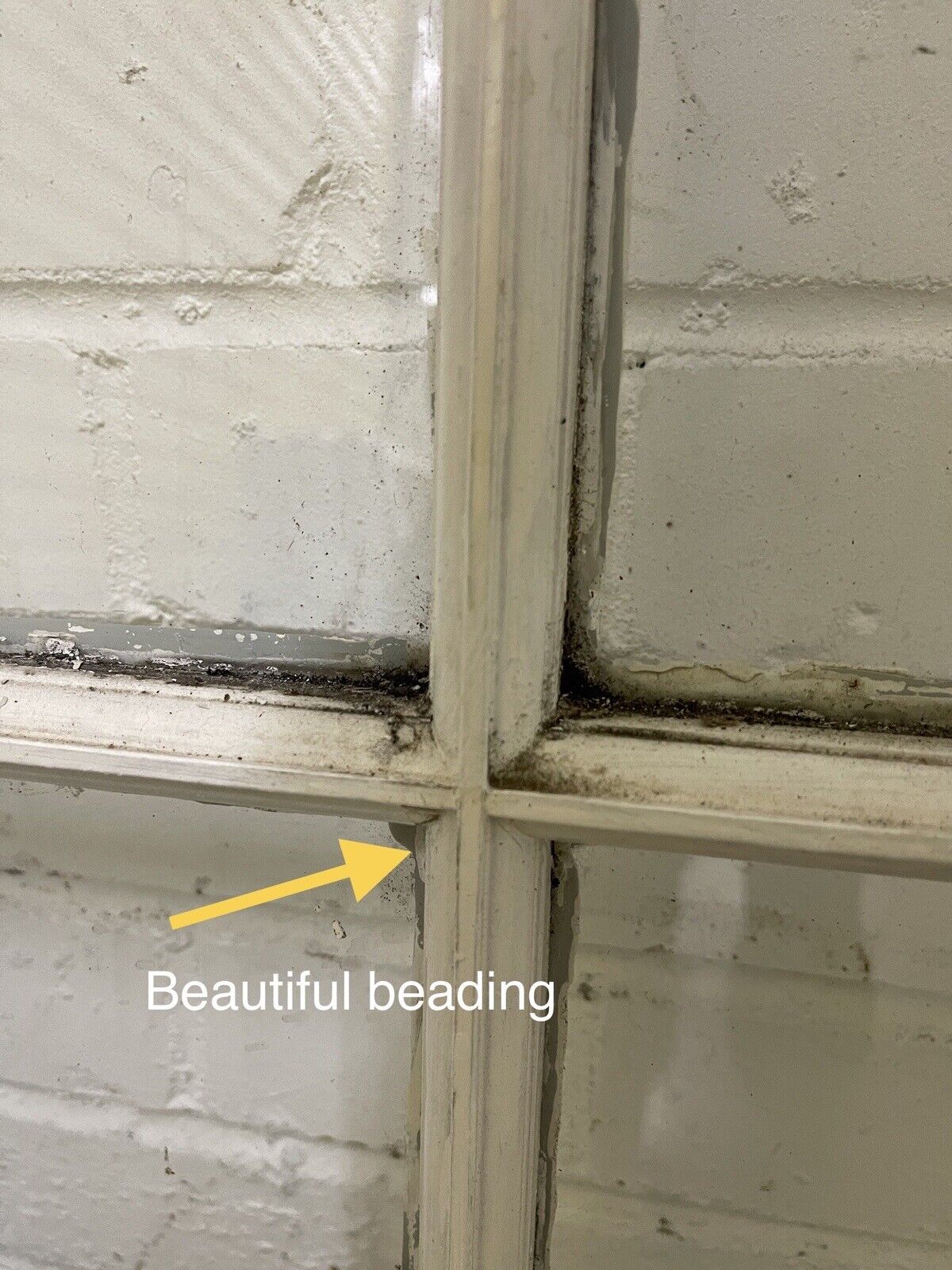Pair Of Reclaimed Georgian 8 Panel Wooden Panel Sash Window 963x585 965x605